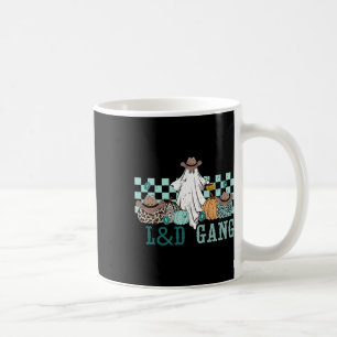Labour And Delivery Pumpkin Ghost Landd Gang Weste Coffee Mug