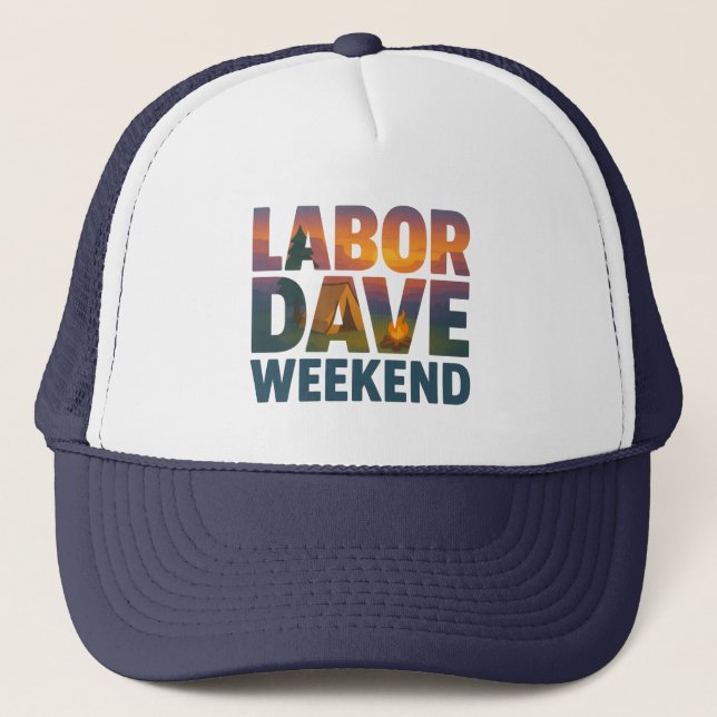 Labour Dave Weekend Trucker Hat (Front)