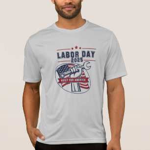 Labour Day 2025 USA Fist T-Shirt
