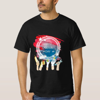 Labour Day Celebration Artwork T-Shirt