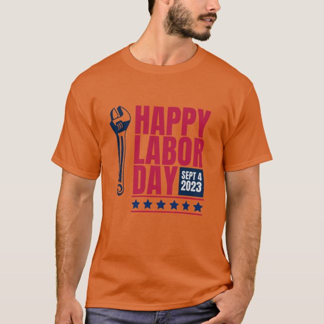 Labour Day Celebrations T-Shirt (Front)
