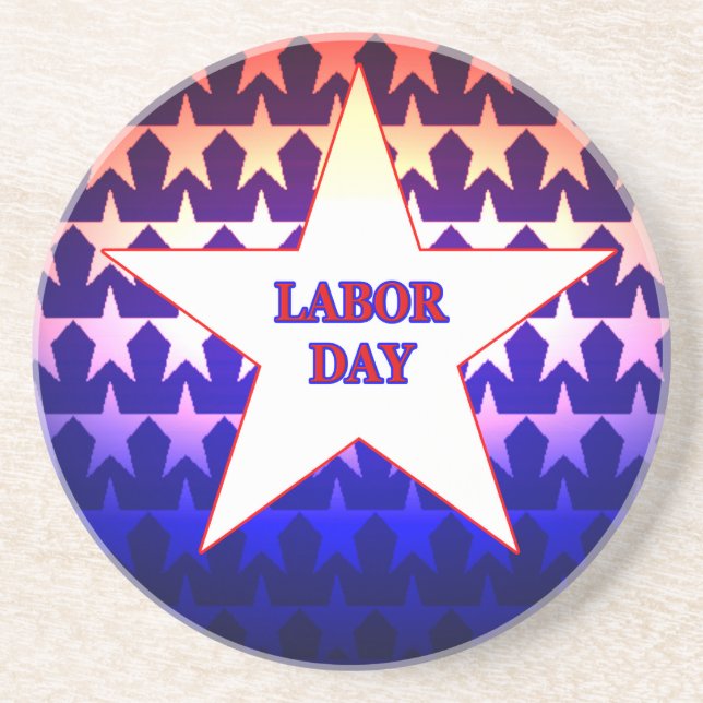 Labour Day Coaster (Front)