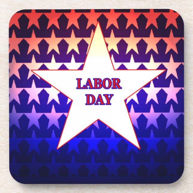 Labour Day Coaster (Front)
