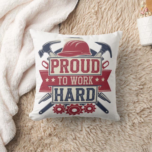 Labour Day Cushion (Blanket)