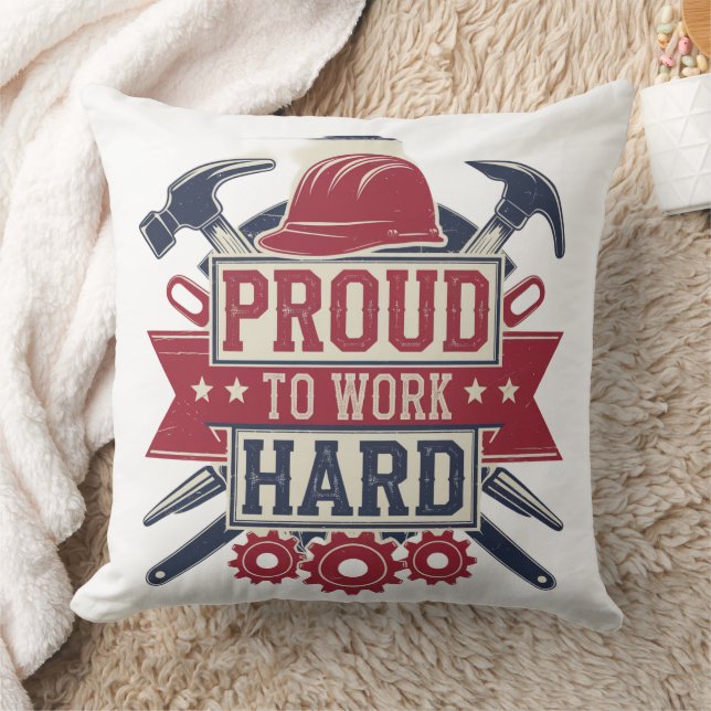 Labour Day Cushion (Blanket)