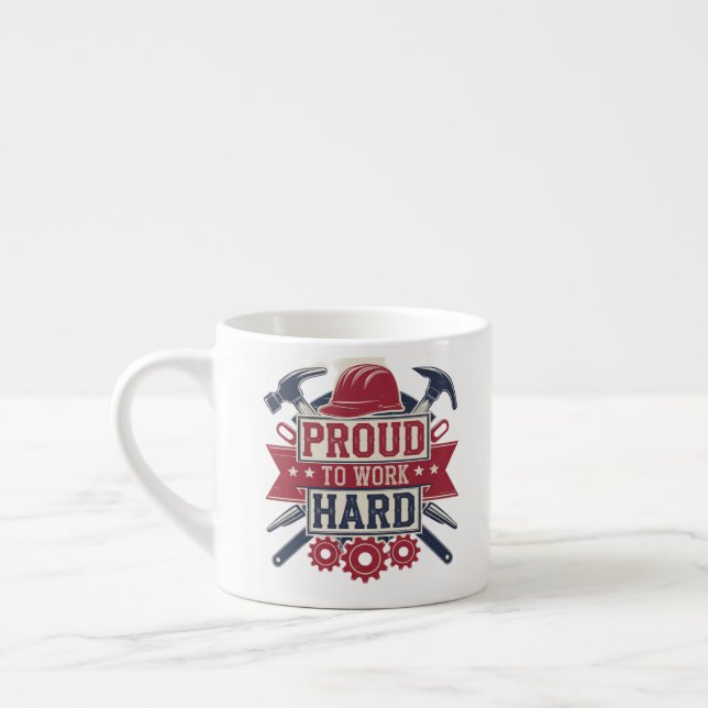 Labour Day Espresso Cup (Left)