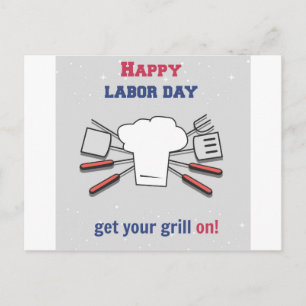 Labour Day Holiday Postcard