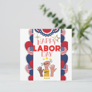 Labour day invitation