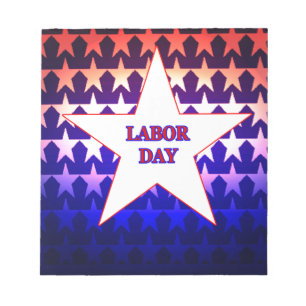 Labour Day Notepad