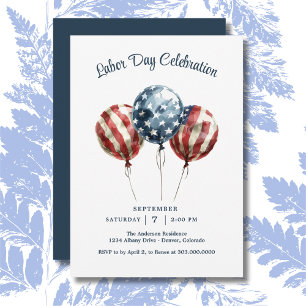 Labour Day Party Invitation