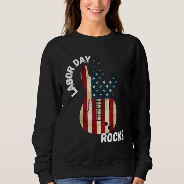 Labour Day Rocks Sweatshirt (Front)