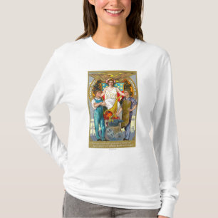 Labour Day Souvenir Laborers with Lady Justice T-Shirt