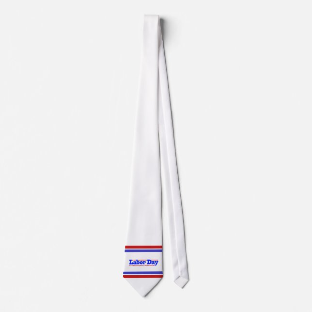 Labour Day Stars - Tie (Front)