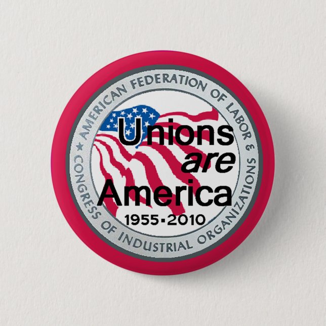 Labour Day Unions Button (Front)