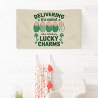 Labour & Delivery Lucky Charm Nurse Shamrock 