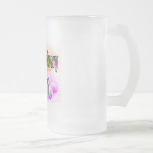 Labour & Delivery Nurse Frosted Glass Beer Mug