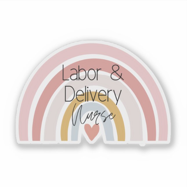 Labour & Delivery RN Sticker (Front)
