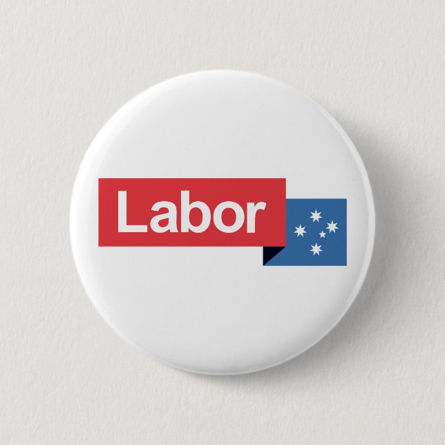 Labour Party Australia 6 Cm Round Badge (Front)