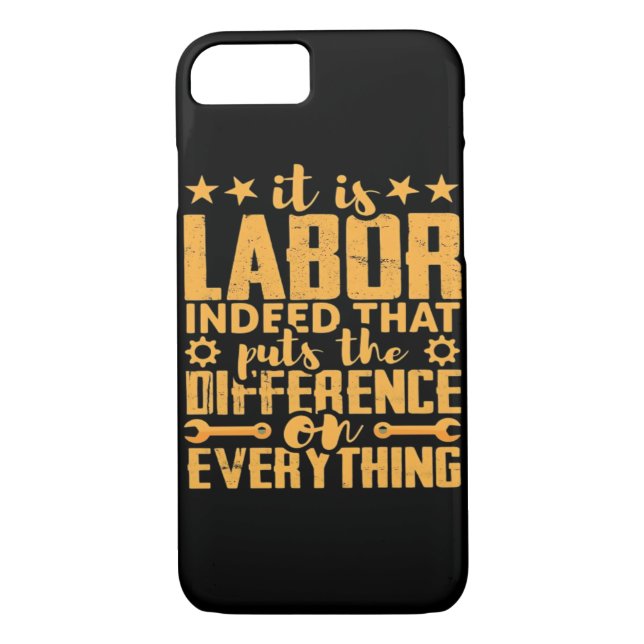 Labourer Worker’s Motivation -  Skilled Labour Isn Case-Mate iPhone Case (Back)