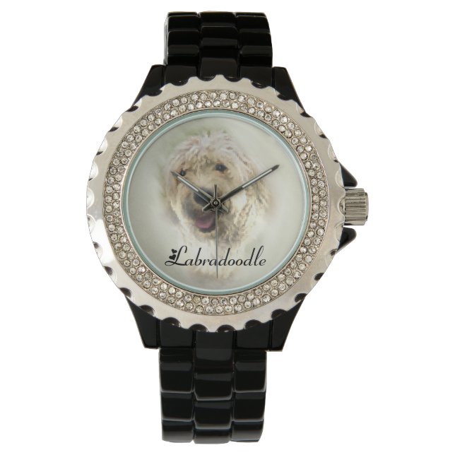 Labradoodle Art Gifts Watch (Front)