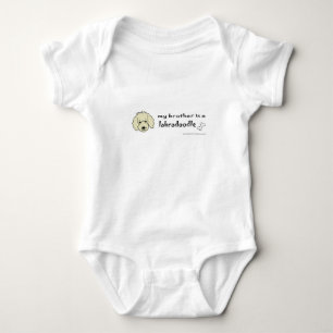 labradoodle baby bodysuit