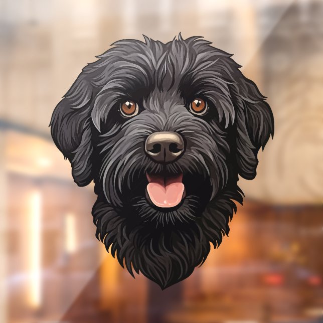 Labradoodle Black Dog (Sheet 2)