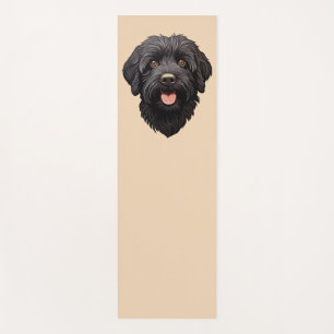 Labradoodle Black Dog Yoga Mat