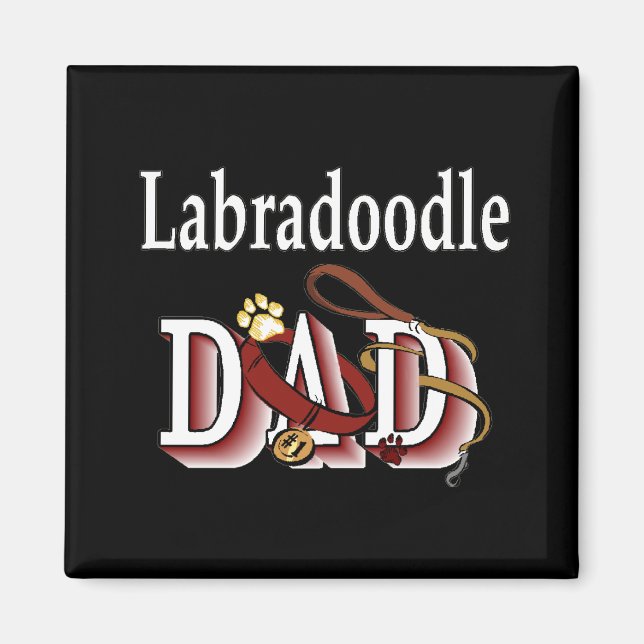 labradoodle dad Magnet (Front)