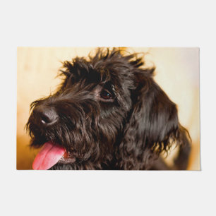 Labradoodle Dog. Doormat