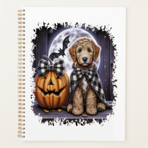 Labradoodle Dog Halloween Square Planner