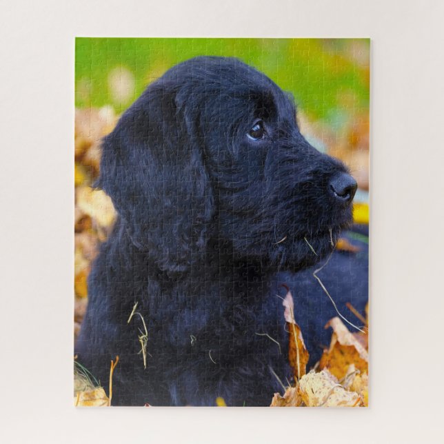 Labradoodle Dog. Jigsaw Puzzle (Vertical)
