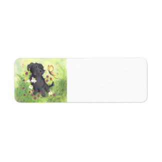 Labradoodle Doodle Dog / Return Address Label