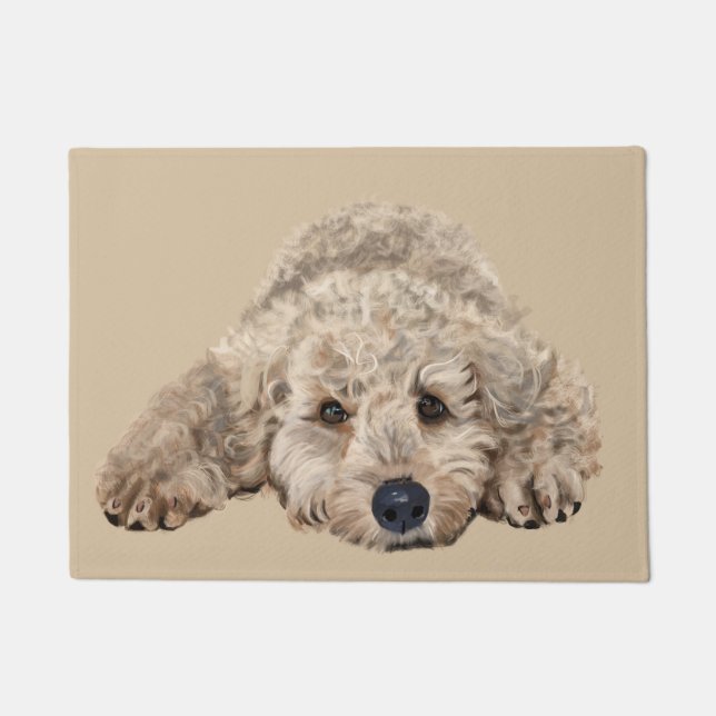 Labradoodle Doormat (Front)