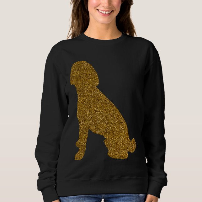 Labradoodle  For Women Girl Dog Animal Poodle Sweatshirt (Front)