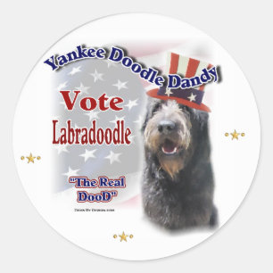 Labradoodle Gifts Classic Round Sticker