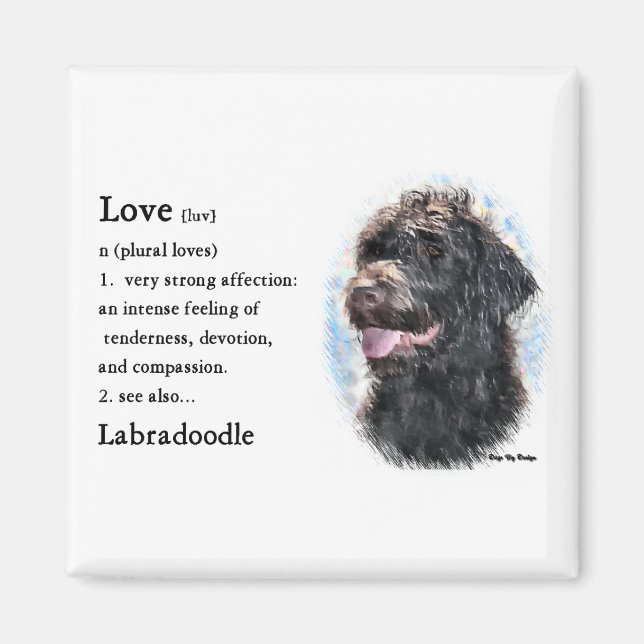 Labradoodle Gifts Magnet (Front)
