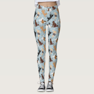 Labradoodle / Goldendoodle Bones and Paws Leggings