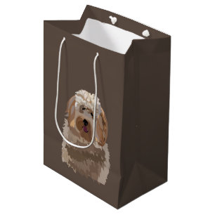 Labradoodle Goldendoodle Poodle Dog Pet Medium Gift Bag