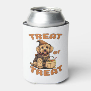 Labradoodle Halloween Dog Costume �Treat or Treat� Can Cooler