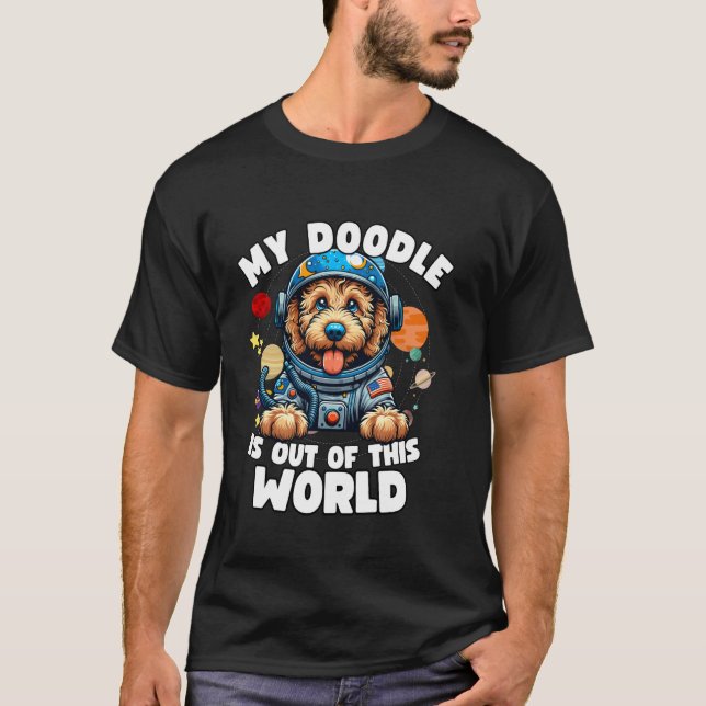 Labradoodle Lover Designs Funny Labradoodle T-Shirt (Front)
