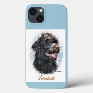 Labradoodle Lovers Art Gifts iPhone 13 Case