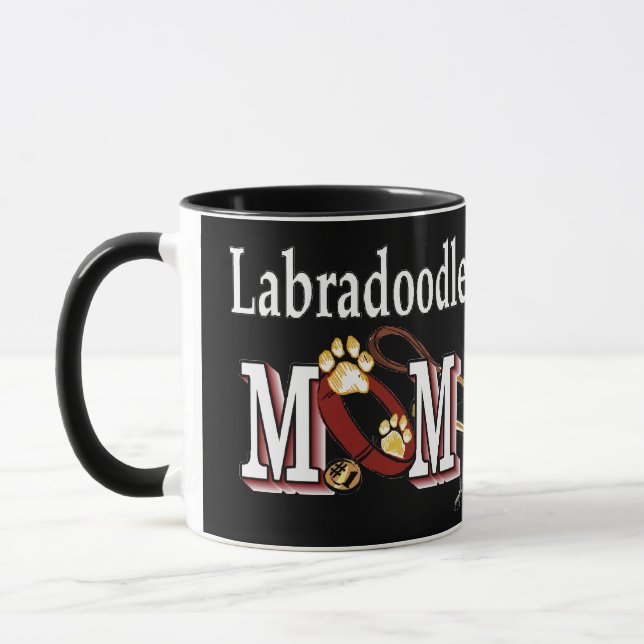 Labradoodle MOM Gifts Mug (Left)
