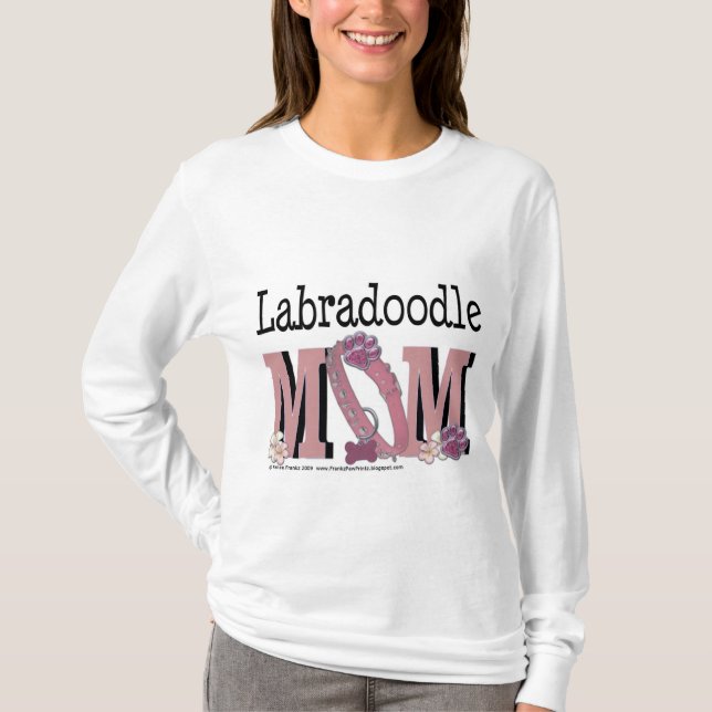LabraDoodle MOM T-Shirt (Front)