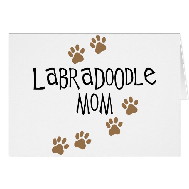 Labradoodle Mum (Front Horizontal)