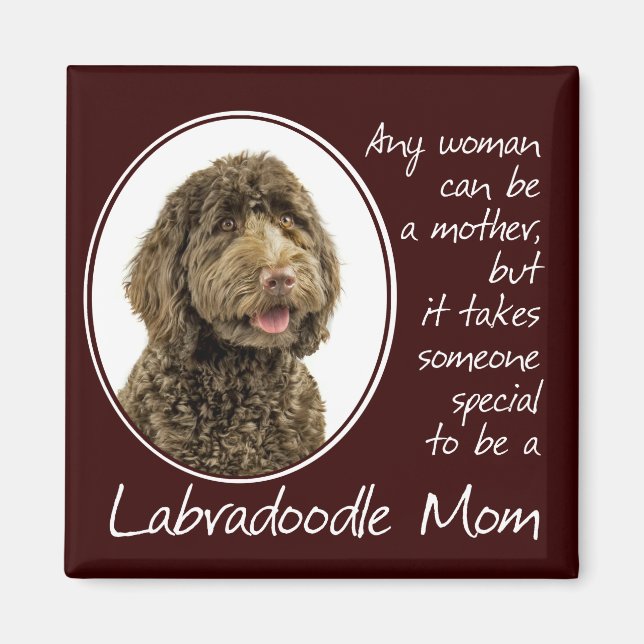 Labradoodle Mum Magnet (Front)