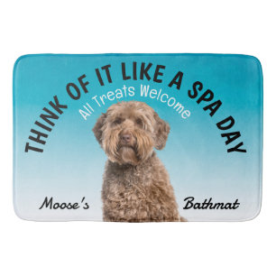 Labradoodle Personalised Dog Lover  Bath Mat