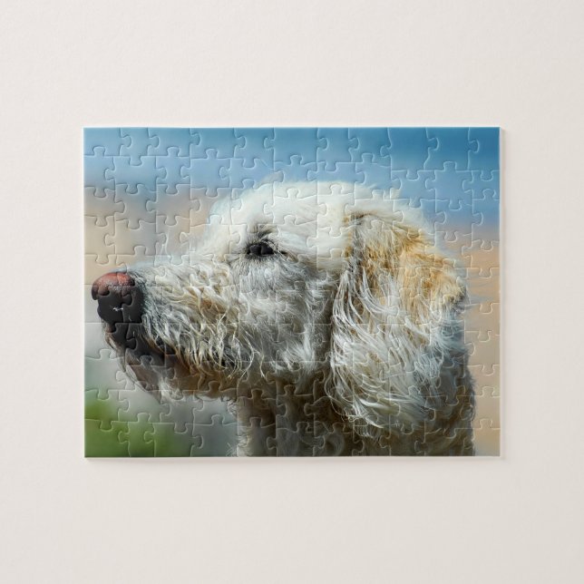 Labradoodle Puppy Jigsaw Puzzle (Horizontal)
