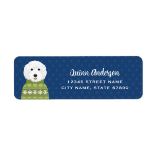 Labradoodle Return Address Labels