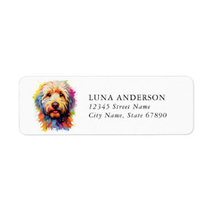 Labradoodle Return Address Labels