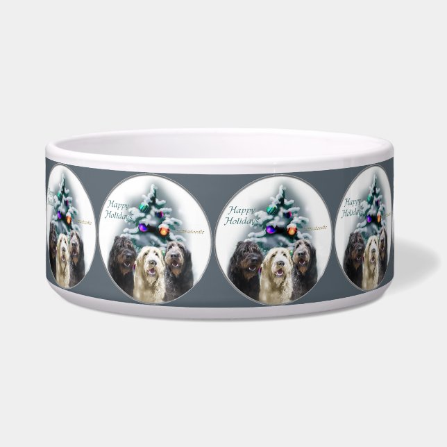 Labradoodle Trio Christmas  (Front)